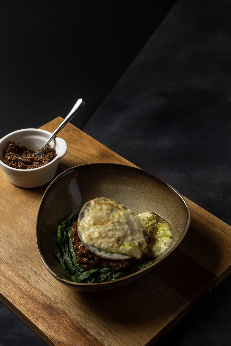 Zach Doherty Venison and black pudding lasagne
